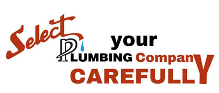 Select Plumbing truck and technician at a job site